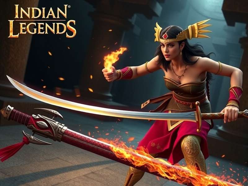 Indian Sword Legends Combat Scene